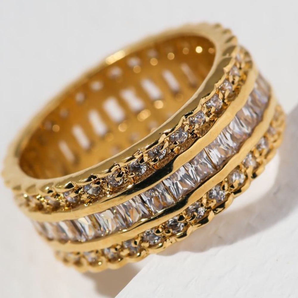 New Vanessa Mooney the grace ring gold